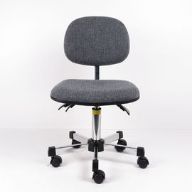 الصين 3 أو 2 مستويات التكيف رمادي النسيج مريح كراسي ESD رفع كرسي مع عجلات مصنع