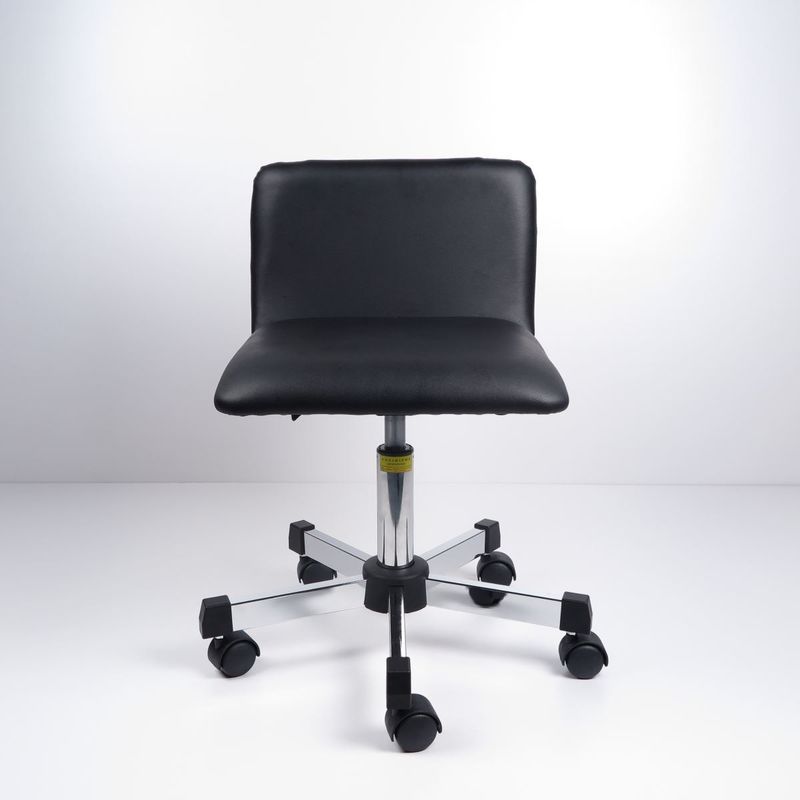 أسود منجد الكراسي الفينيل ESD آمنة المستخدمة في صناعة الالكترونيات المزود